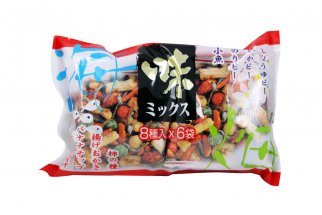 Mix de crackers Japonais - 6 sachets 150gr