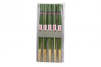 5 paires de baguettes en bambou