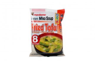 Soupe miso instantanée au tofu frit, wakamé et oignon - 8 x 19,5 g