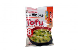 Soupe miso instantanée au tofu, wakamé et oignon - 8 x 19,5 g