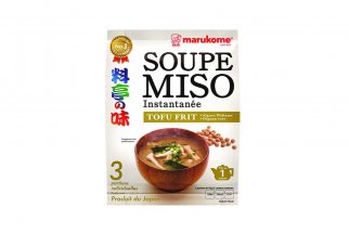 Soupe miso au tofu frit 3x19g