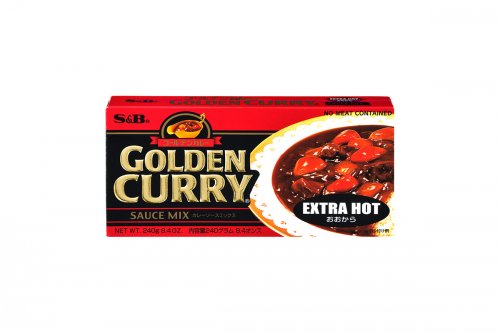 Curry japonais extra fort S&B - 220 g