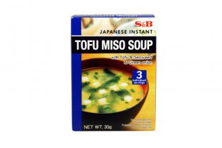 Soupe miso instantanée au tofu