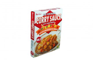 Sauce curry aux légumes non épicé 1 portion  210grs