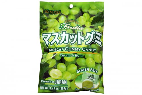 Bonbons mous au raisin blanc muscat - 107g
