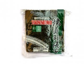 Feuilles d'algue nori Yakinori Aya - par 50