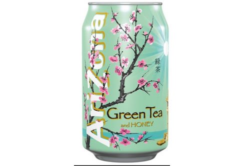 Th&eacute; vert au miel 33cl