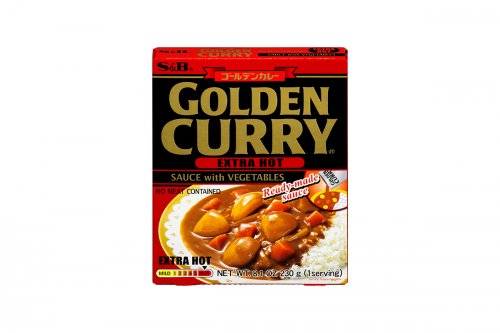 Curry japonais extra piquant aux légumes S&B 230g Curry japonais extra piquant aux légumes S&B 230g