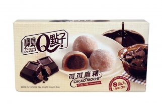 Mini mochi cacao fourré au chocolat par 8 - 80g