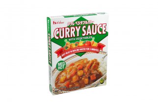 Sauce curry aux légumes moyennement épicé 1 portion  210grs