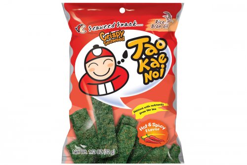 Chips d'algues épicées Tao Kae Noi - 32g Chips d'algues épicées Tao Kae Noi - 32g